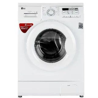 LG 6 kg Fully-Automatic Front Loading Washing Machine at Rs 23490 + Extra 10% Bank off